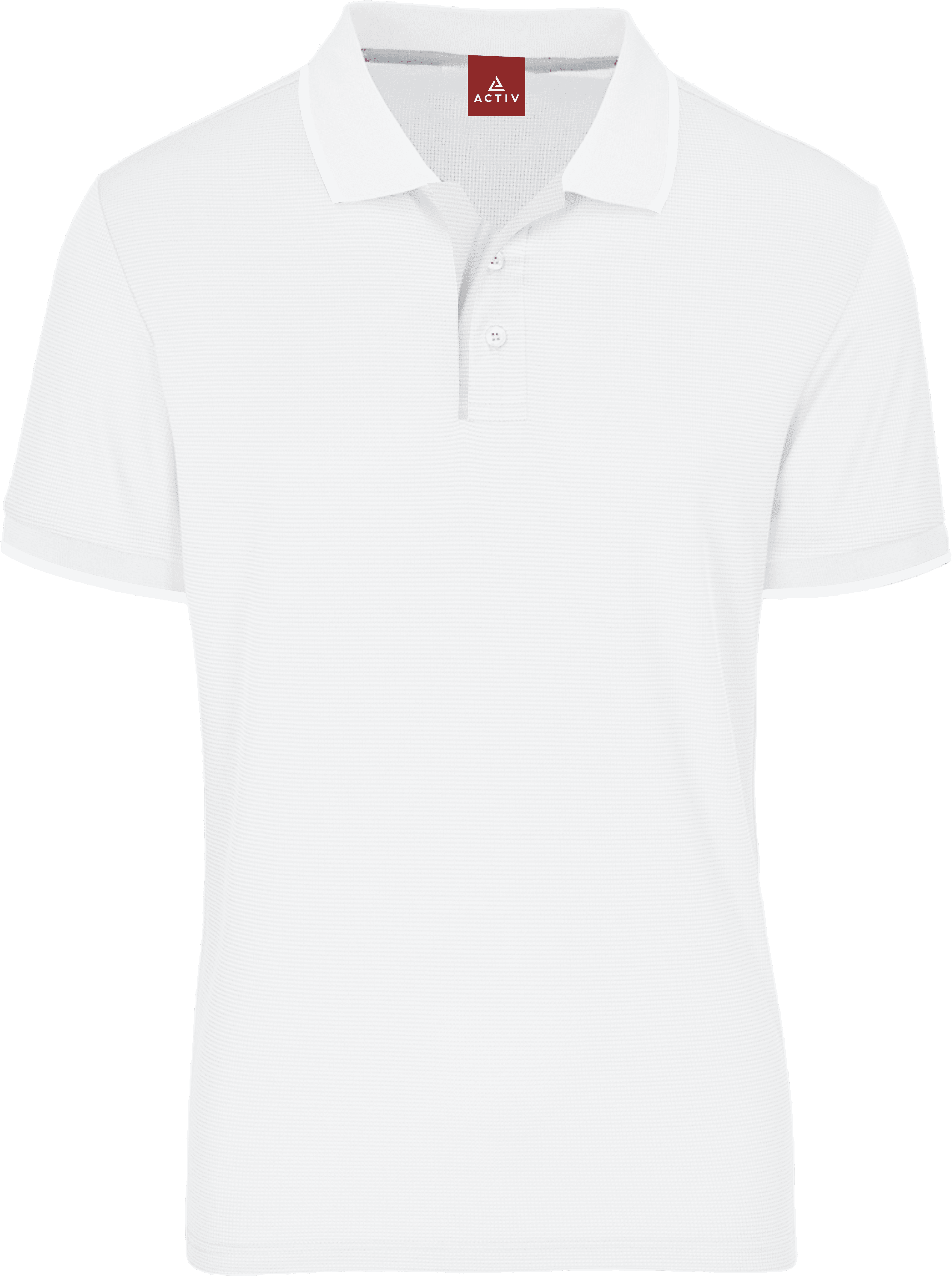 Golf Shirt-Crest White XXXXL