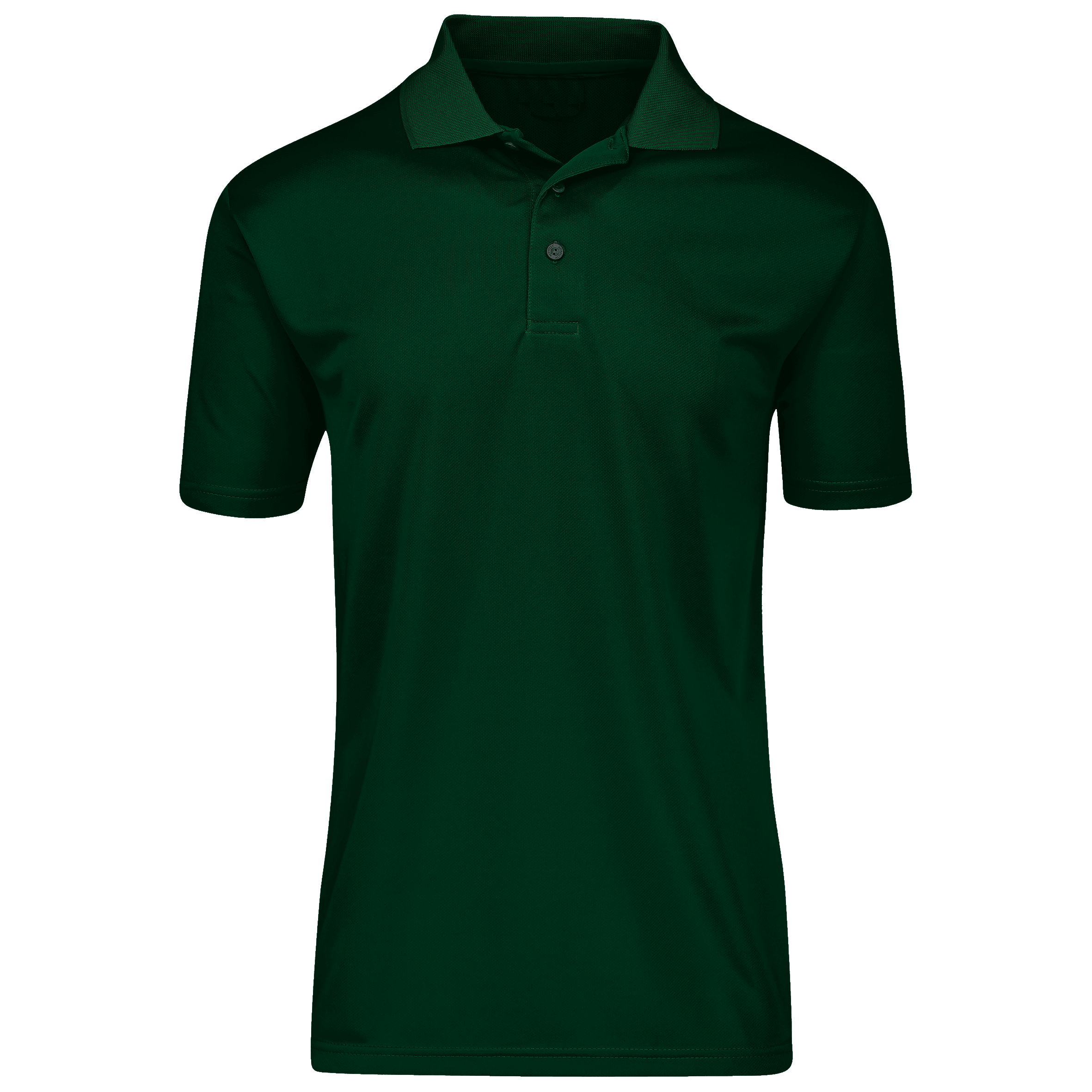 Golf Shirt-Moisture Management D/Green L