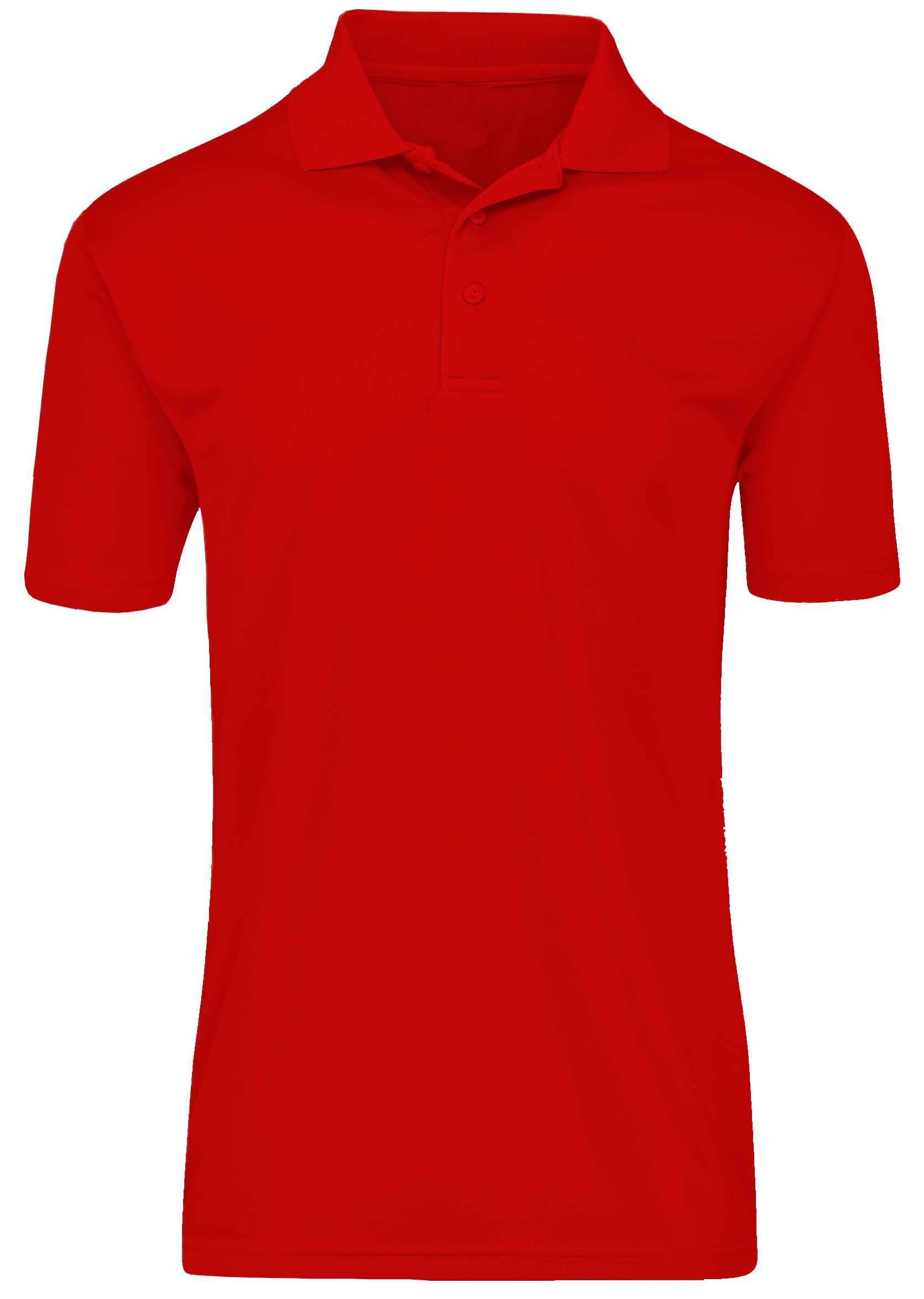 Golf Shirt-Moisture Management Red XXXXL