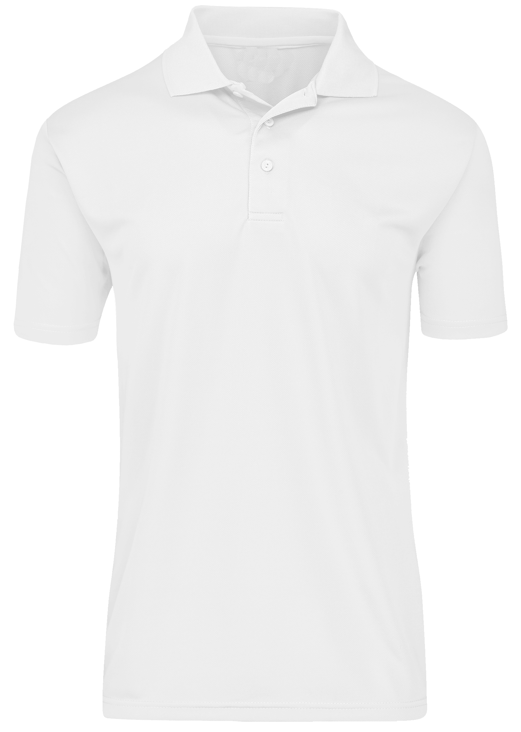 Golf Shirt-Moisture Manangement White XL